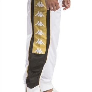 222 Banda 10 Arpan White Yellow Gold Pants